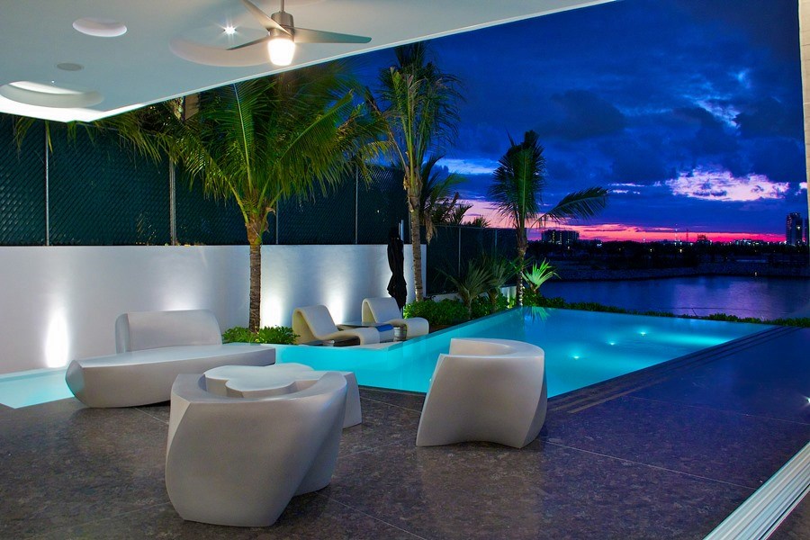 havuzlu modern villa tasarımları